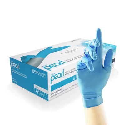 Bluepearl Latex Examination Gloves (m) 100's