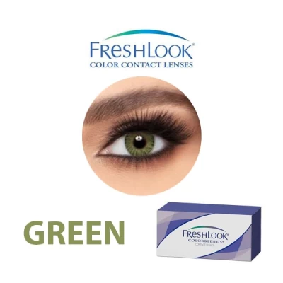 Freshlook Green Monthly Lenses