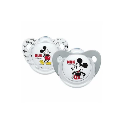Nuk Pacifier S1 S2 Mickey 2 Boxes