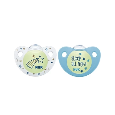 Nuk Pacifier S1 S2 Night & Day 1 Blc