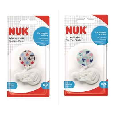 Nuk Soother Chain Assorted