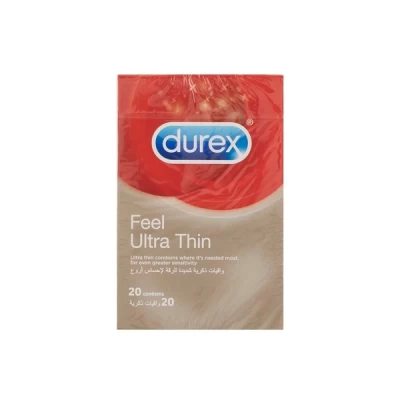 Durex Feel Ultra Thin Condom 20 Pieces