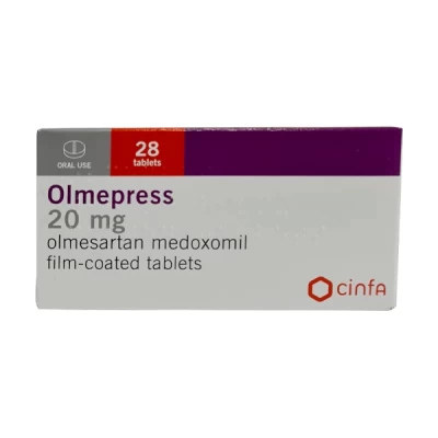 Olmepress 20mg Tablets 28's