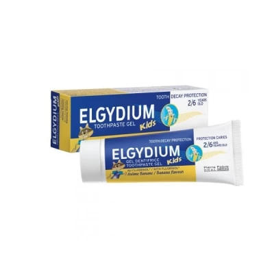 elgydium kids toothpaste (2-6) 50ml banana