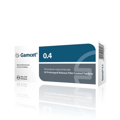 Gamcet 0.4mg  Tablets 30's