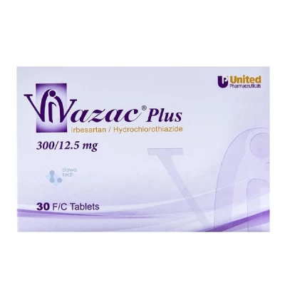 Vivazac Plus 300-12.5mg Tab 30's