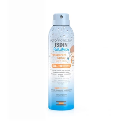 Isdin Pediatric Transparent Sunscreen Spray Spf 50 250 Ml