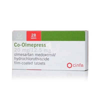 Co-olmepress 20-12.5mg Tablets 28's