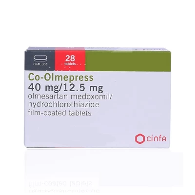 Co-olmepress 40-12.5mg Tablets 28's