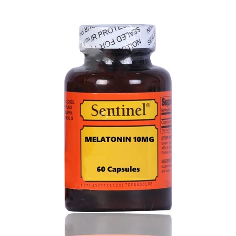 sentinel melatonin 10mg cap. 60's