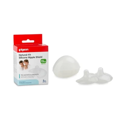 Pigeon Nipple Shield Silicone Nat Fit Soft