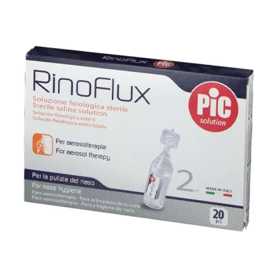 Pic Rinoflux Saline Solution 2ml 20's