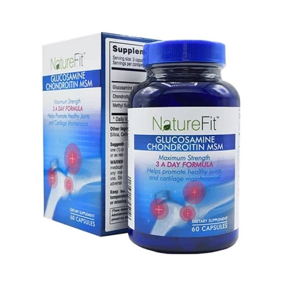 Naturefit Glucosamine Chondroitin Msm Caps. 60's