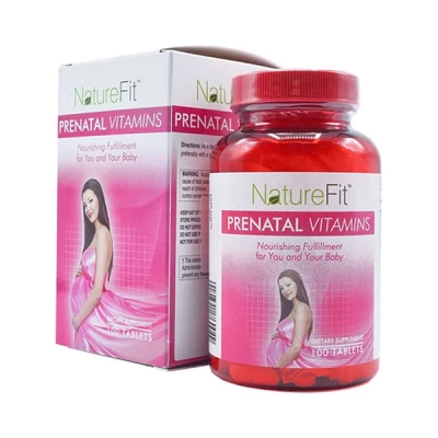 Naturefit Prenatal Vitamins 100 Tab