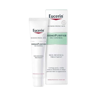 eucerin dermo purifyer oil control skin renewal tret. 40ml