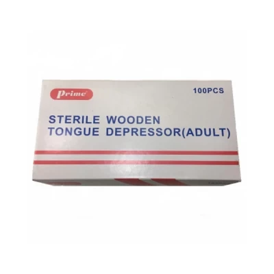 medica sterile wooden tongue depressor 100's