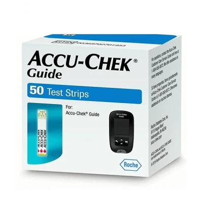 Accu Check Guide Test Strips 50's