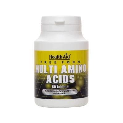 Health Aid Free Form Amino Acid Tab 60's