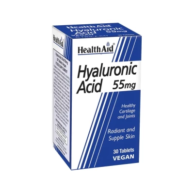 Health Aid Hyaluronic Acid 55mg Tab 30's
