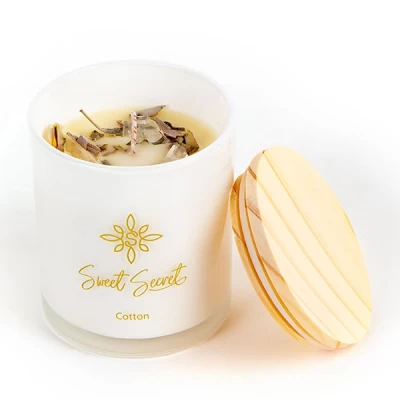 Soy Wax Scented Candle Cotton