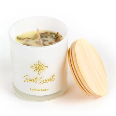 Soy Wax Scented Candle Lemon Grass