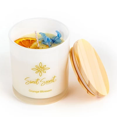 Soy Wax Scented Candle Orange Blossom