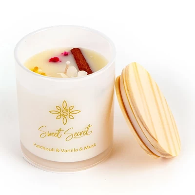 Soy Wax Scented Candle Patchouli & Vanilla