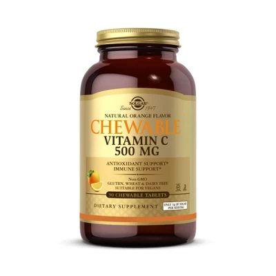 Solgar Chewable Vitamin C 500mg 90 Tab