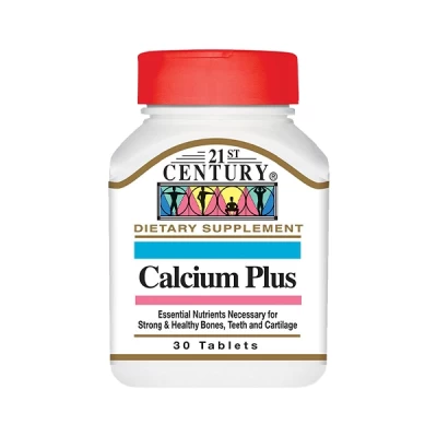 21st Century Calcium Plus Tab 30's