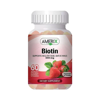 Amerix Biotin 5000mcg 60 Adult Gummy