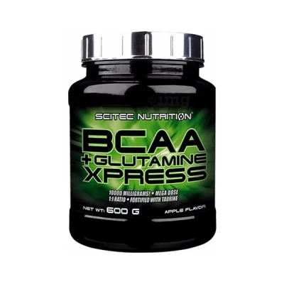 scitec bcaa+glutamine xpress 600gm lime