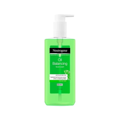 Neutrogena Oil Balancing Facial Wash With Lime 200 Ml