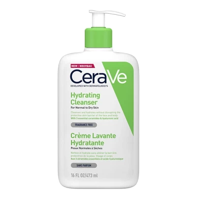 cerave hydrating cleanser pump 473ml