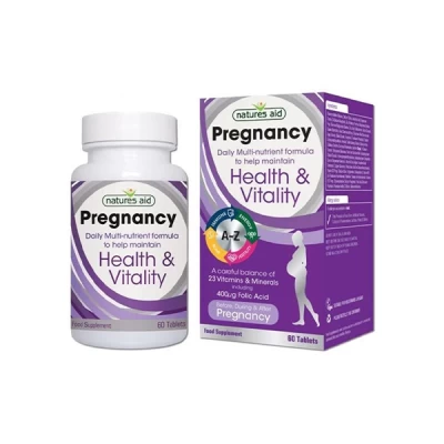 Natures Aid Pregnancy Vitamins 60 Tab