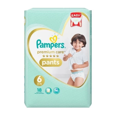 Pampers Premium Care Pants Size Six 18 Pants