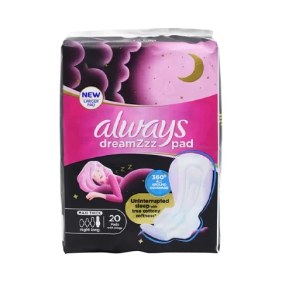 Always Dreamzzz Pad Maxi Thick 20  Pads