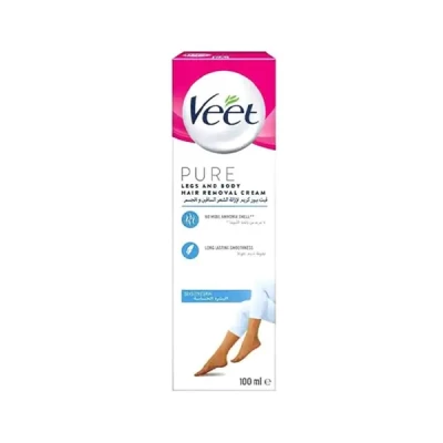 Veet Pure Legs & Body H/r Cream 100ml