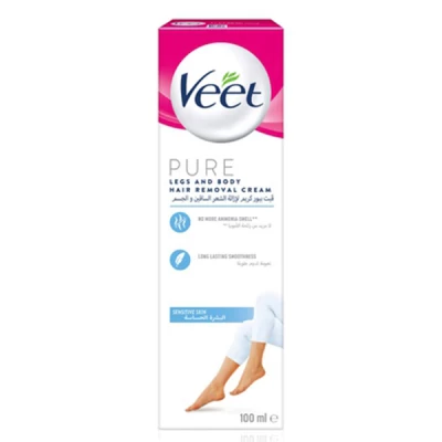 veet pure hair removal cream for normal skin 100 g 