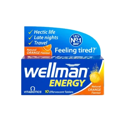 vitabiotics wellman energy orange 10 eff tab