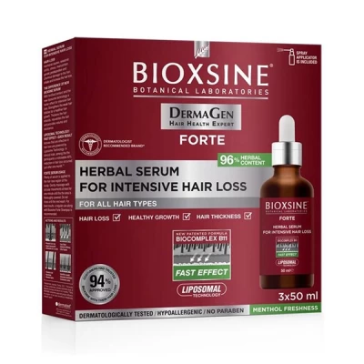 Bioxsine Herbal Serum For Hair Loss 3 X 50ml