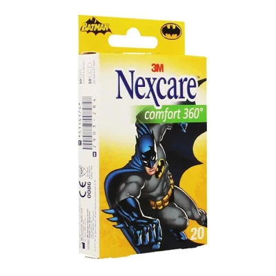 Nexcare Batman Comfort 360  20 Pieces