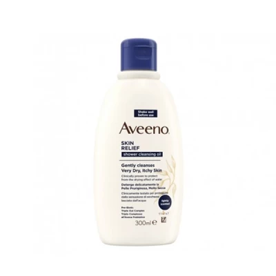 Aveeno Skin Relief Shower Cleansing Oil 300 Ml
