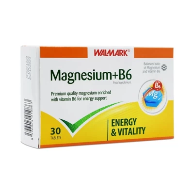 وال مارك ماغنسيوم مع فيتامين ب 30 قرص