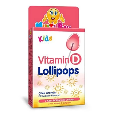 Multi Ball Lollipops Vitamin D 7 Pieces
