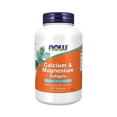 Now Calcium & Magnesium 120 Softgels