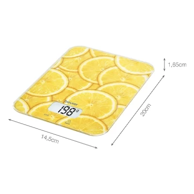 beurer kitchen scale ks19 lemon