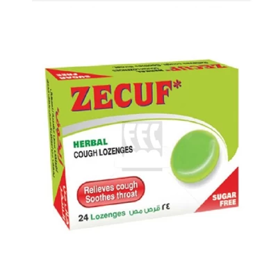 zecuf herbal sugar free lozenges 24's