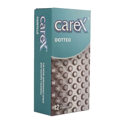 Carex Condom Dotted 12 Pieces