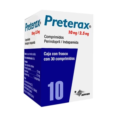 Bi Preterax Arginine 10mg/2.5mg Tab 30's