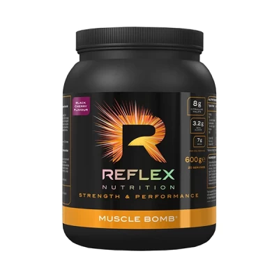 Reflex Muscle Bomb Fruit Punch With Caffeine 600g